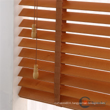 Wood venetian roller blind for kitchen bathroom